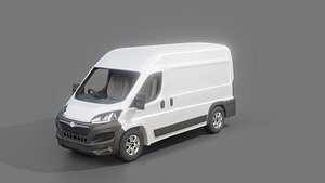 3D Vauxhall Movano Panel Van