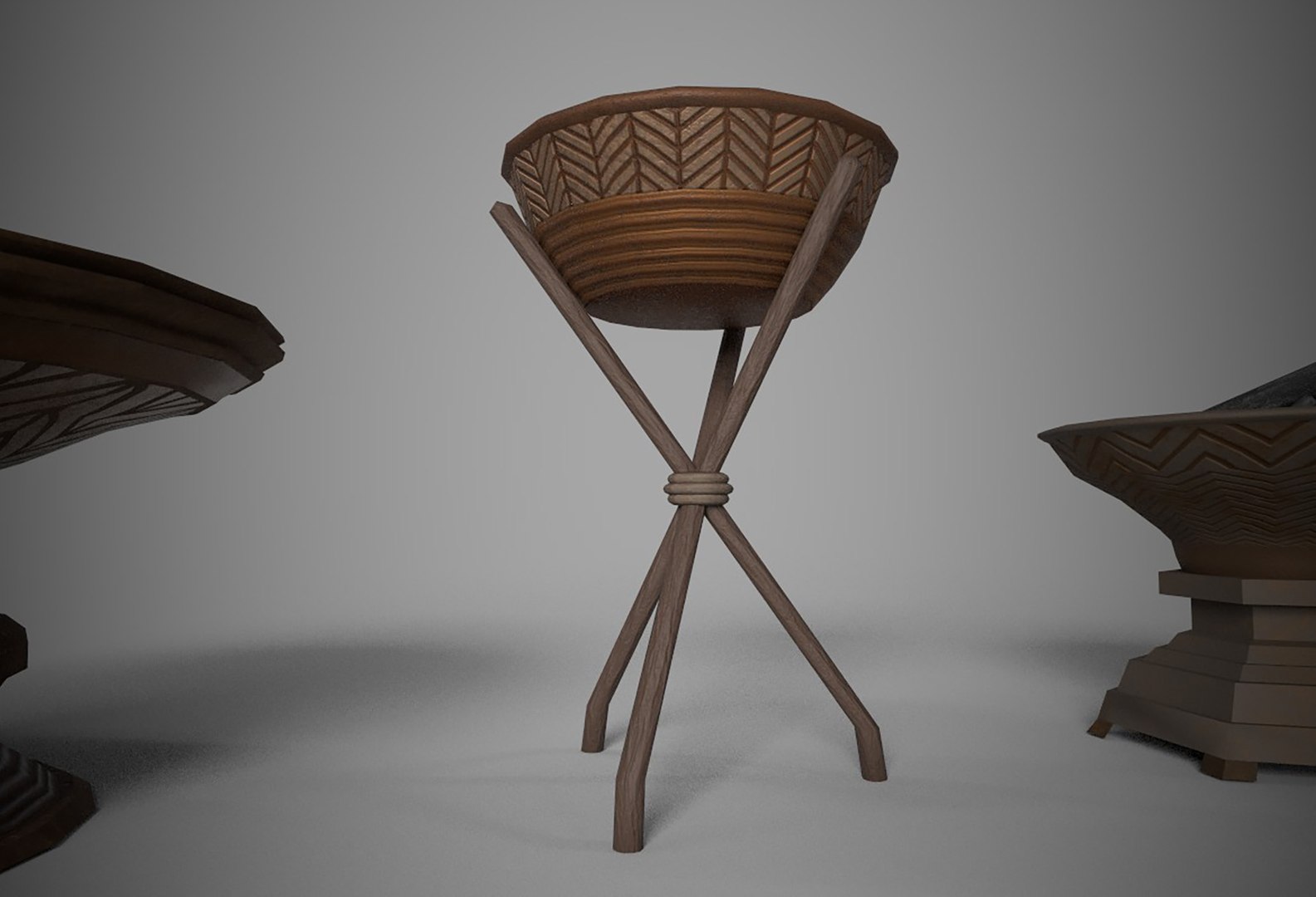Greek Fire PitBurners 3D Model - TurboSquid 2064317