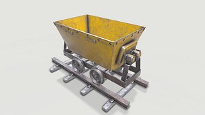 3D model Mine Wagon 1