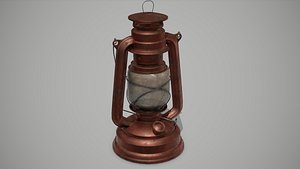 old lantern 3D model