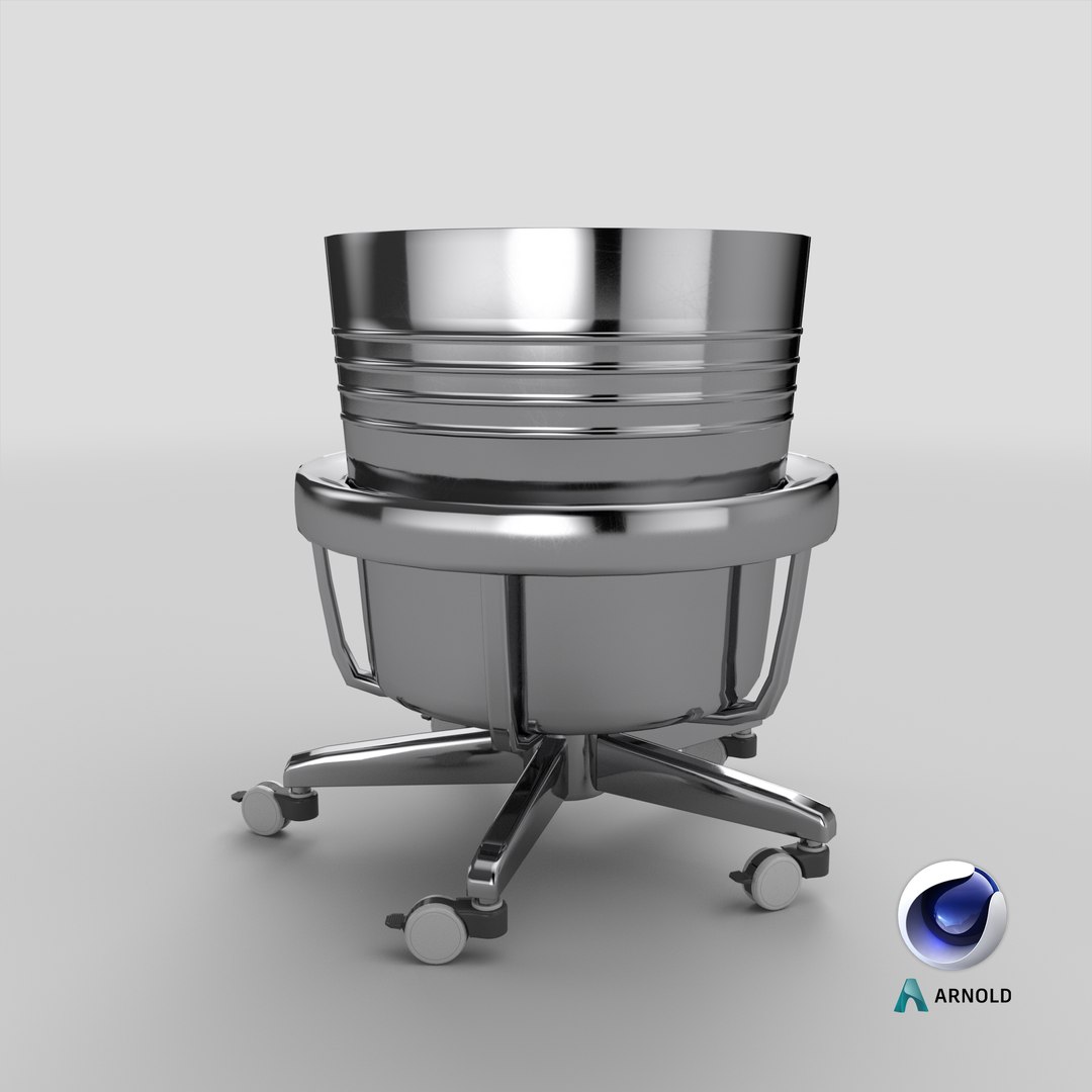 3D Hospital Kick Bucket - TurboSquid 2068190