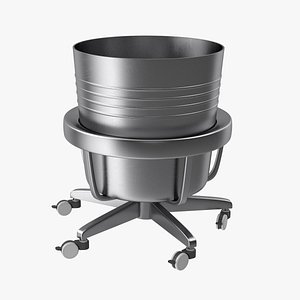 3D Hospital Kick Bucket