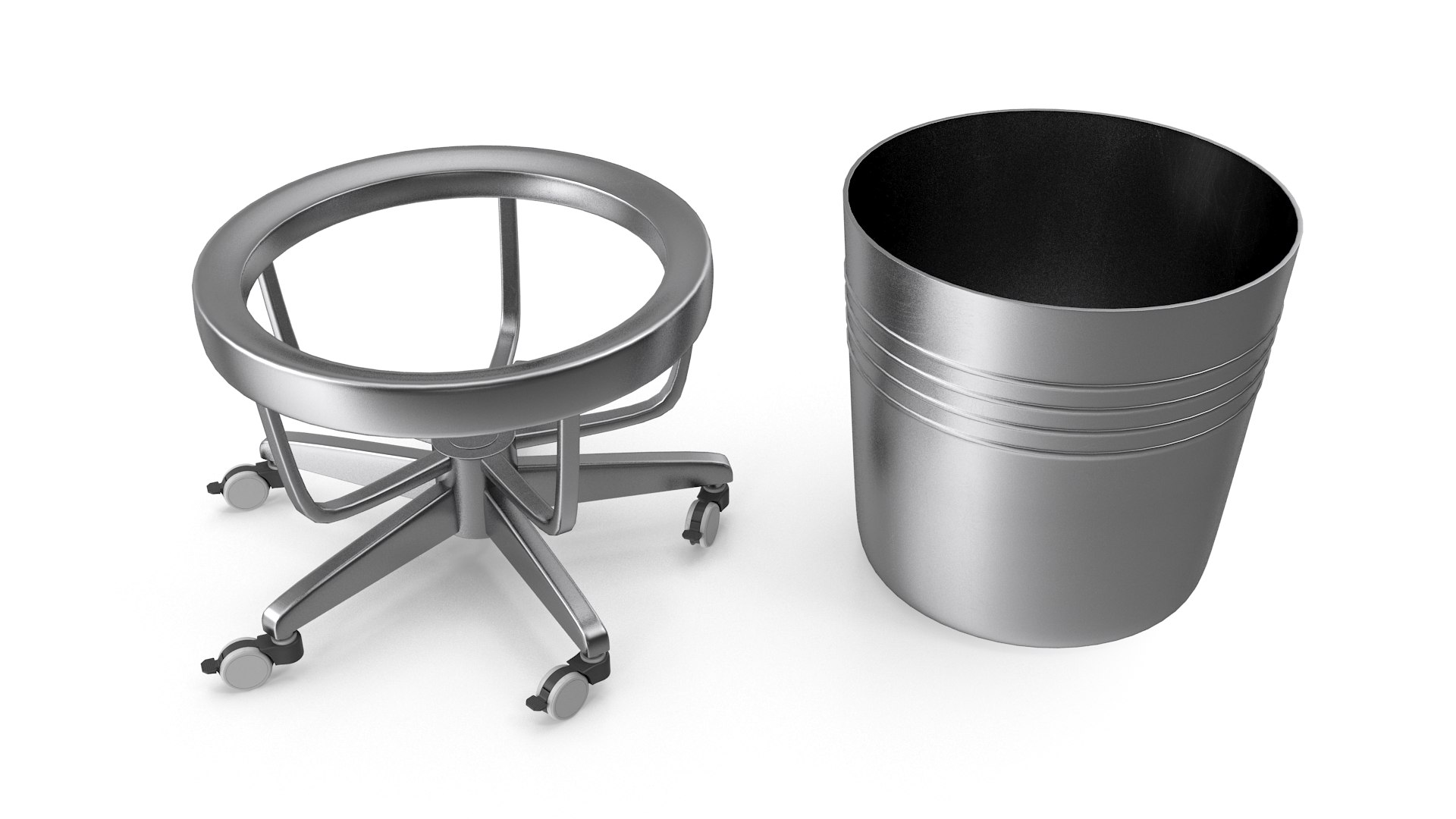 3D Hospital Kick Bucket - TurboSquid 2068190