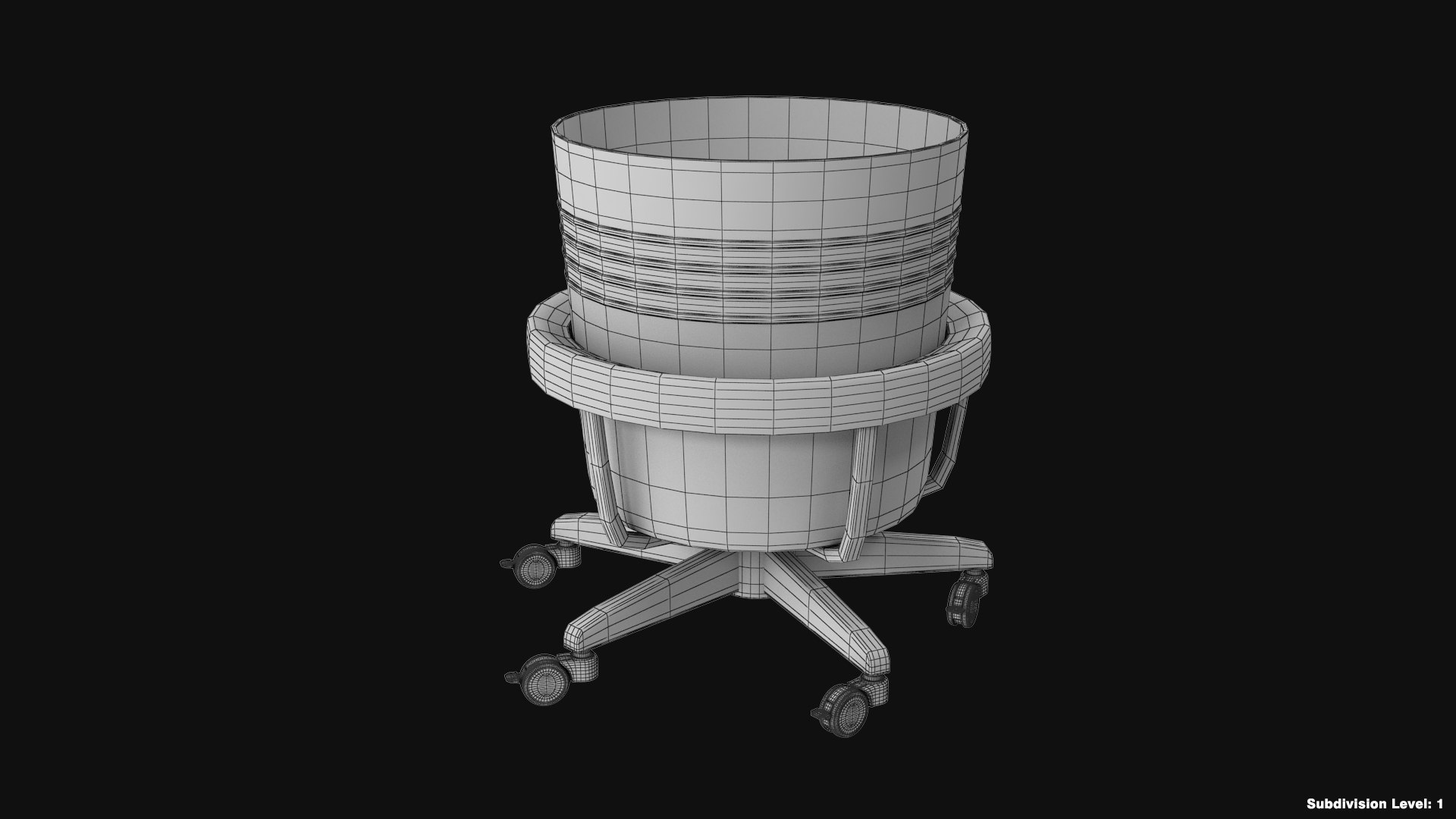 3D Hospital Kick Bucket - TurboSquid 2068190