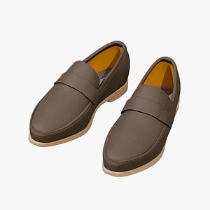 3d model driving shoes