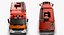 Camion dei pompieri Mercedes Benz Atego 2 in 1 (Low Poly e High Poly)