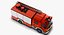 Camion dei pompieri Mercedes Benz Atego 2 in 1 (Low Poly e High Poly)