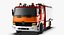Camion dei pompieri Mercedes Benz Atego 2 in 1 (Low Poly e High Poly)