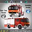Camion dei pompieri Mercedes Benz Atego 2 in 1 (Low Poly e High Poly)