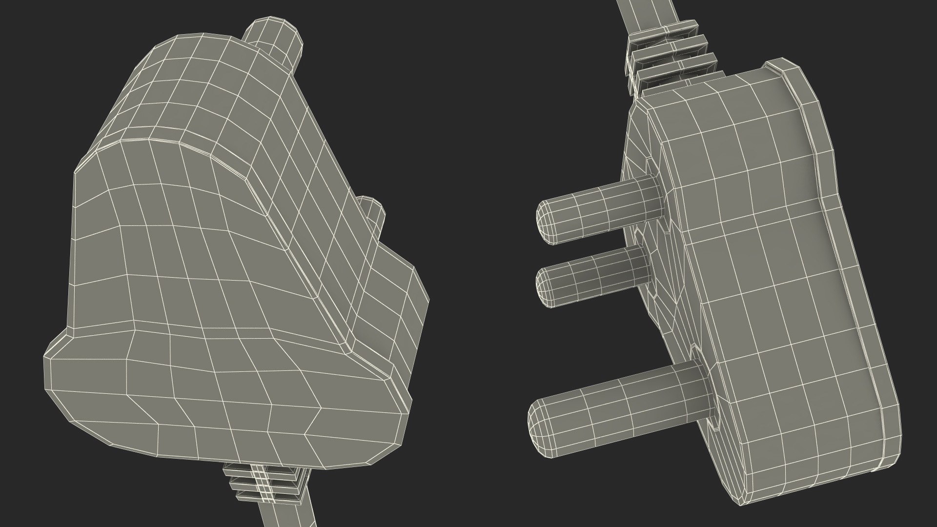 Type D Electric Plug Grounded Rigged For Maya 3D Model - TurboSquid 2056859