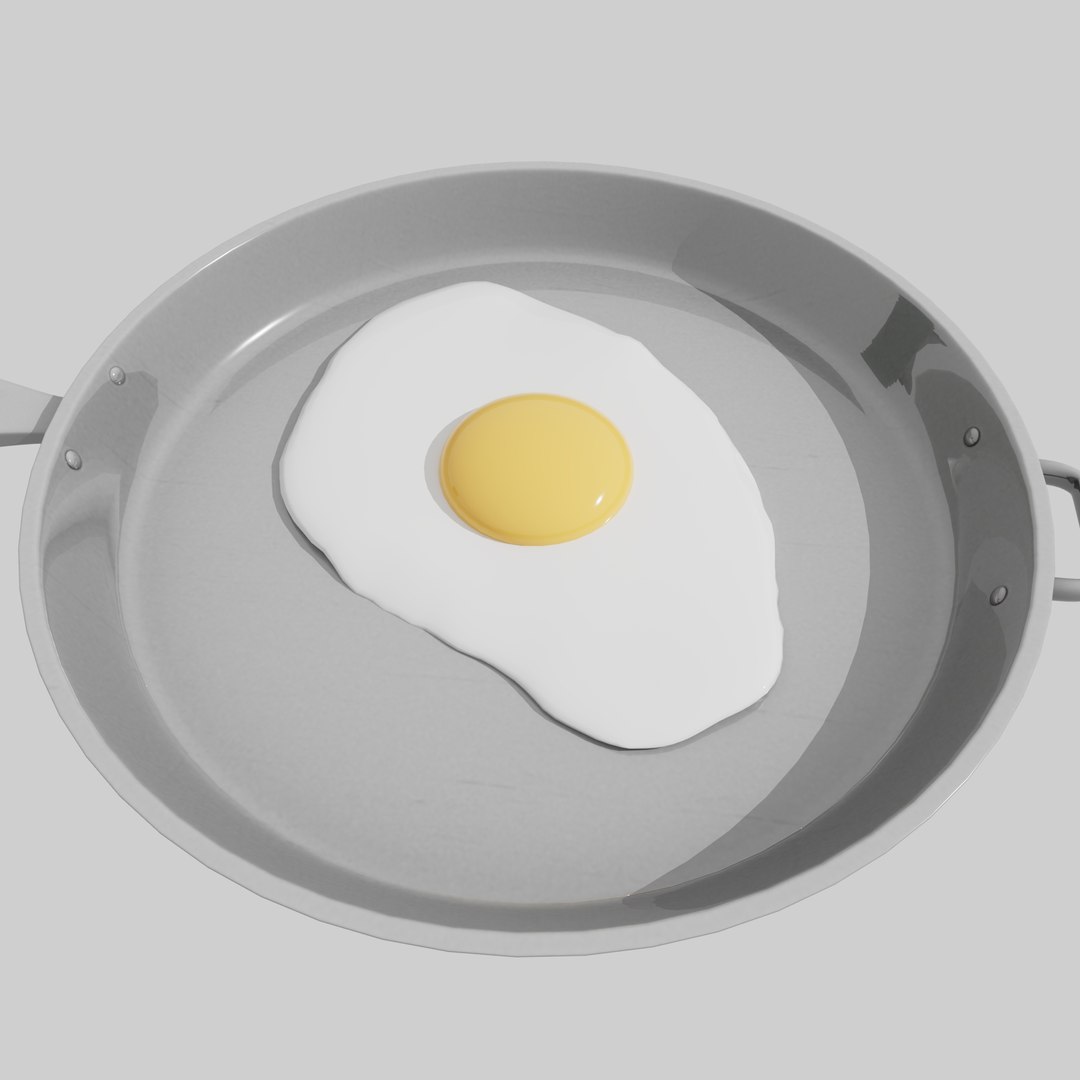 Fried egg 3D model https://p.turbosquid.com/ts-thumb/Im/YszUM0/NO/searchimage/jpg/1763740668/1920x1080/fit_q87/50d6bfbcaa4b780da05da54c71ddd65b18a2ad27/searchimage.jpg