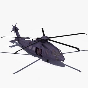 3d model special forces mh-x stealth