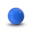 Blauer Gymnastikball