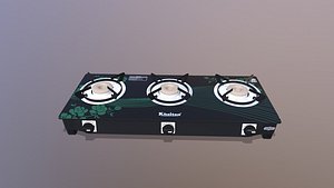 Gas Stove 3D