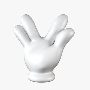 3D Mickey Hand - Star Trek
