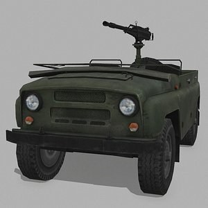 russian trucks 3D model