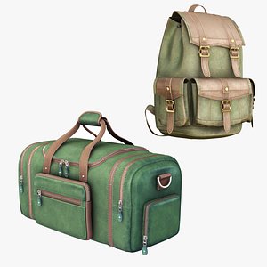 Bag Collection 2in 1 3D model