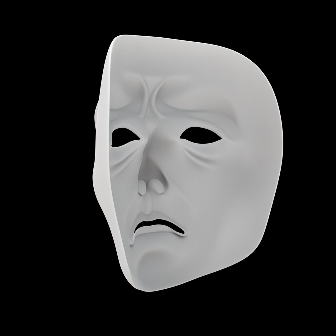 Nervous Expression Mask 3D Print Model 3D Model - TurboSquid 2483763