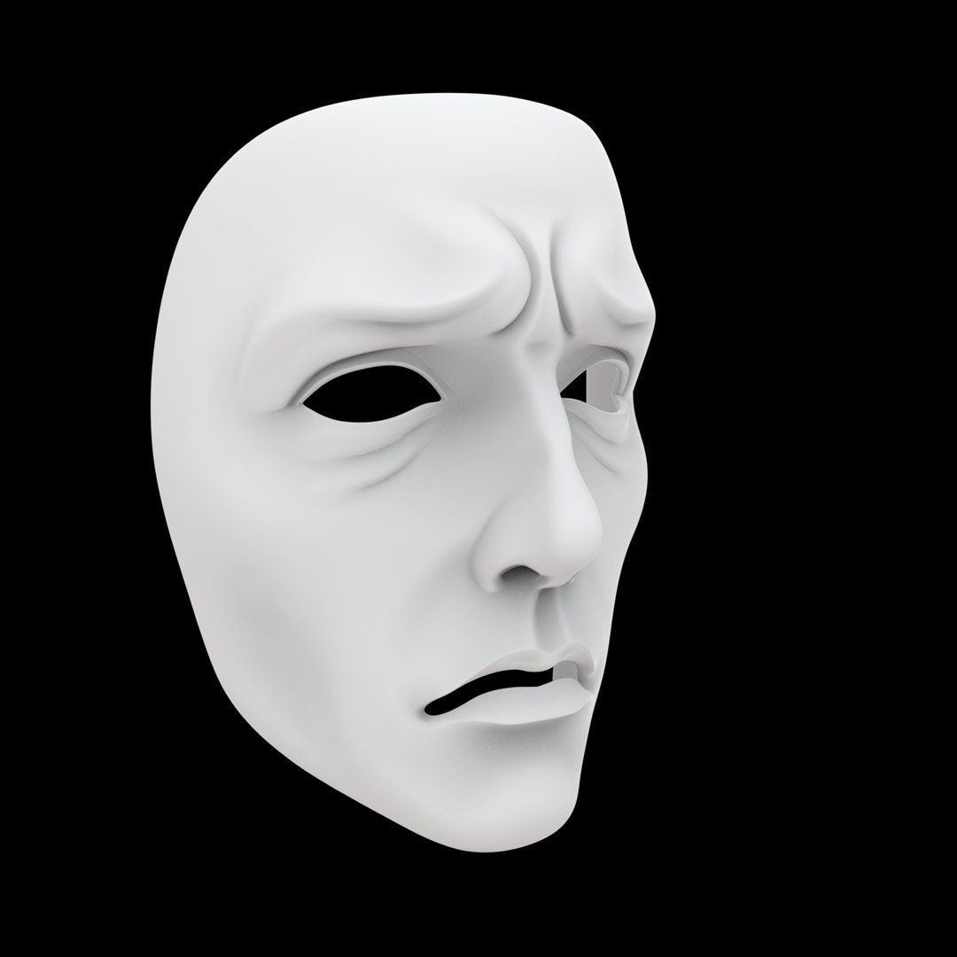Nervous Expression Mask 3D Print Model 3D Model - TurboSquid 2483763
