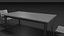 Interrogation Table and Chair 3D model