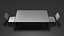 Interrogation Table and Chair 3D model