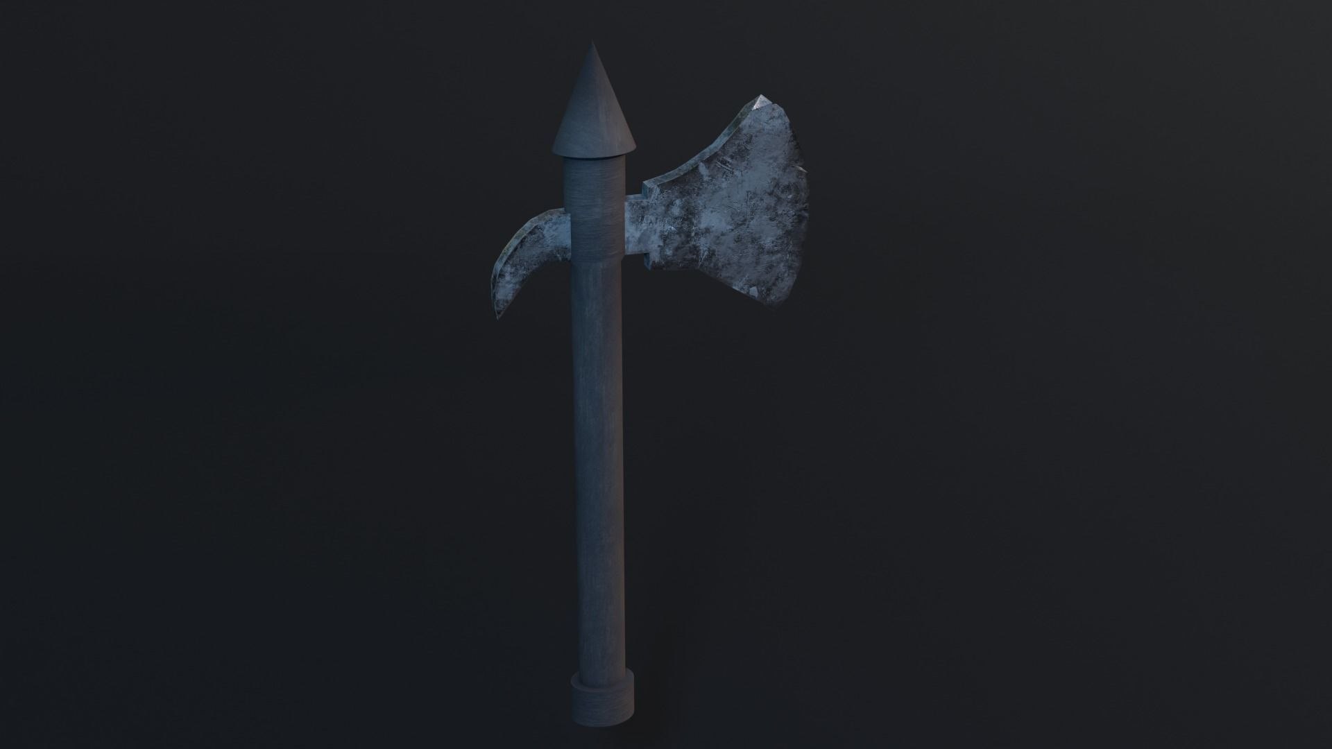 Ax Game Ready Low Poly PBR 3D Model 3D model - TurboSquid 2182779