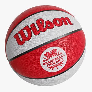 3D Realistic Wilson Basketball Ball England