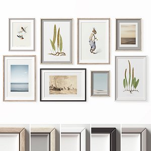Picture Frames Set-648 3D model