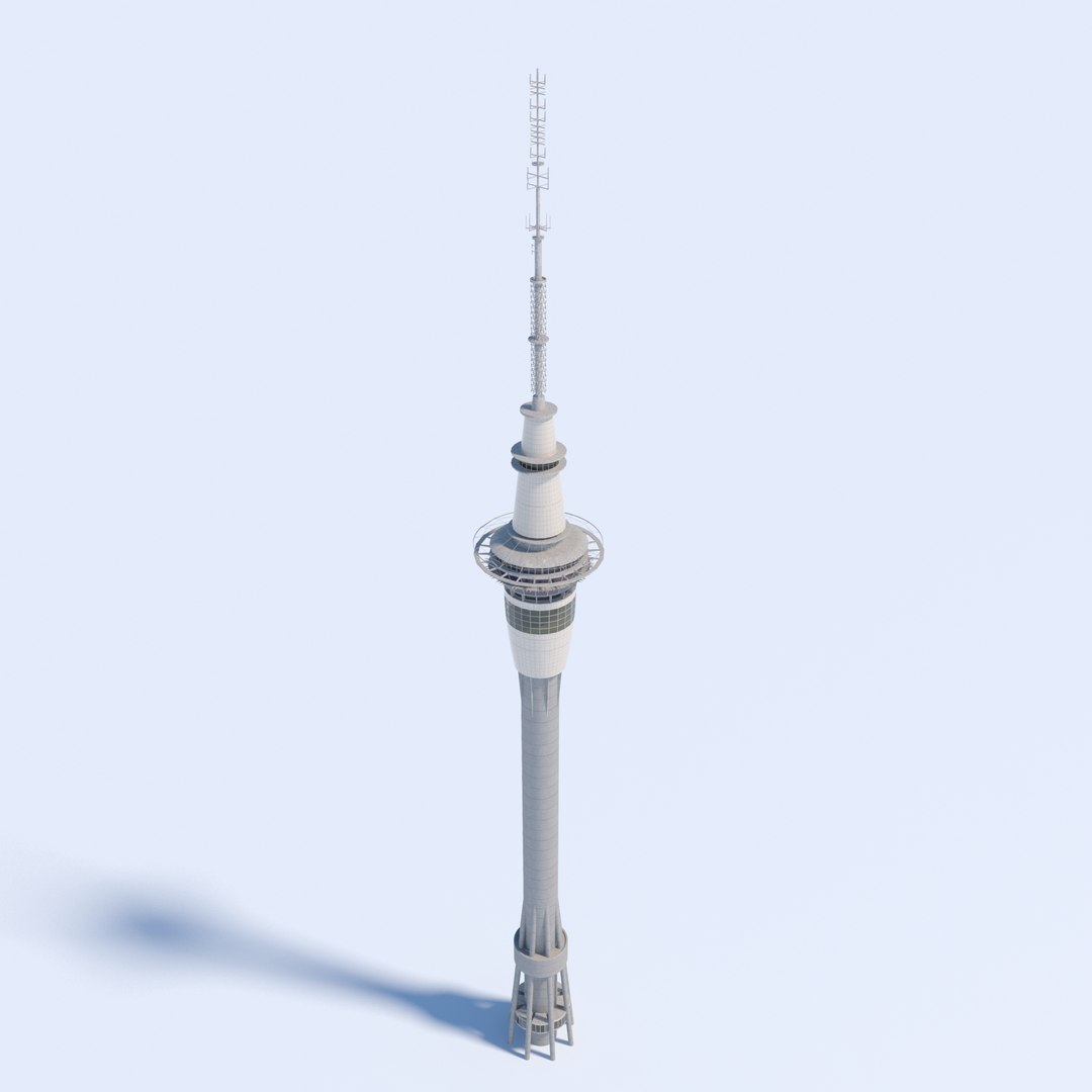 Sky Tower Auckland - 3D Model - TurboSquid 1448610