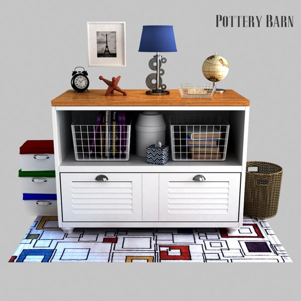 pottery barn whitney lateral file cabinet