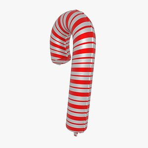 Candycane baloon 3D model