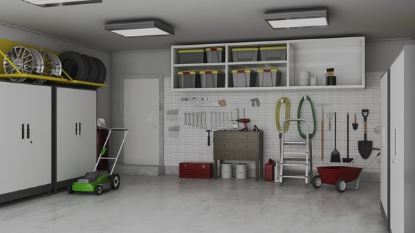 Diseño de garaje a medida de la diseñadora de interiores Dee