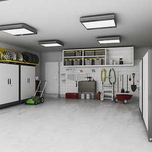 FBX Garage Models | TurboSquid