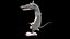 Cartoon Rodent Dancer 3D Game Character