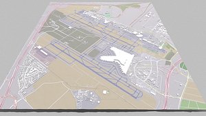 3D Abu Dhabi International Airport
