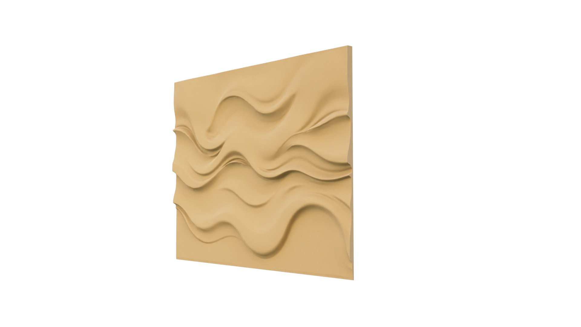Modern Panel Wall Decor Set Wall Relief Mural CNC 87 3D Model ...