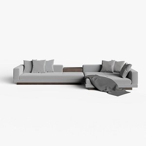 Minotti Connery Sofa 3D model