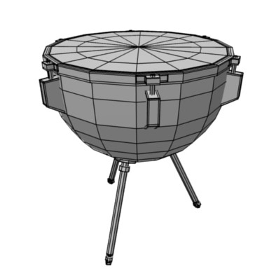 3d Percussion Timpani Model