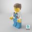 Lego Minifigur Ärztin 1