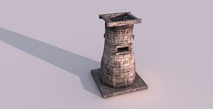 3ds max cheomseongdae korea