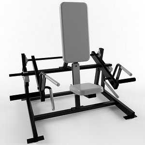 gym equipment 3d model