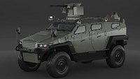 Yoruk Military Armored Vehicle