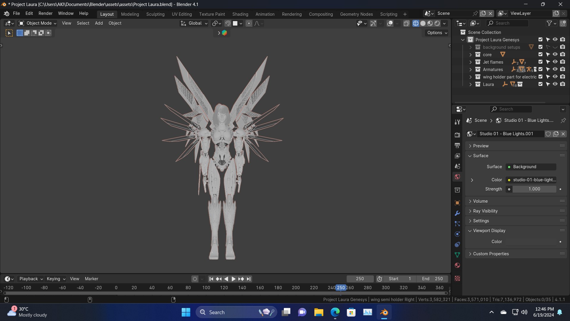 Project Laura MK1 3D Model - TurboSquid 2243943