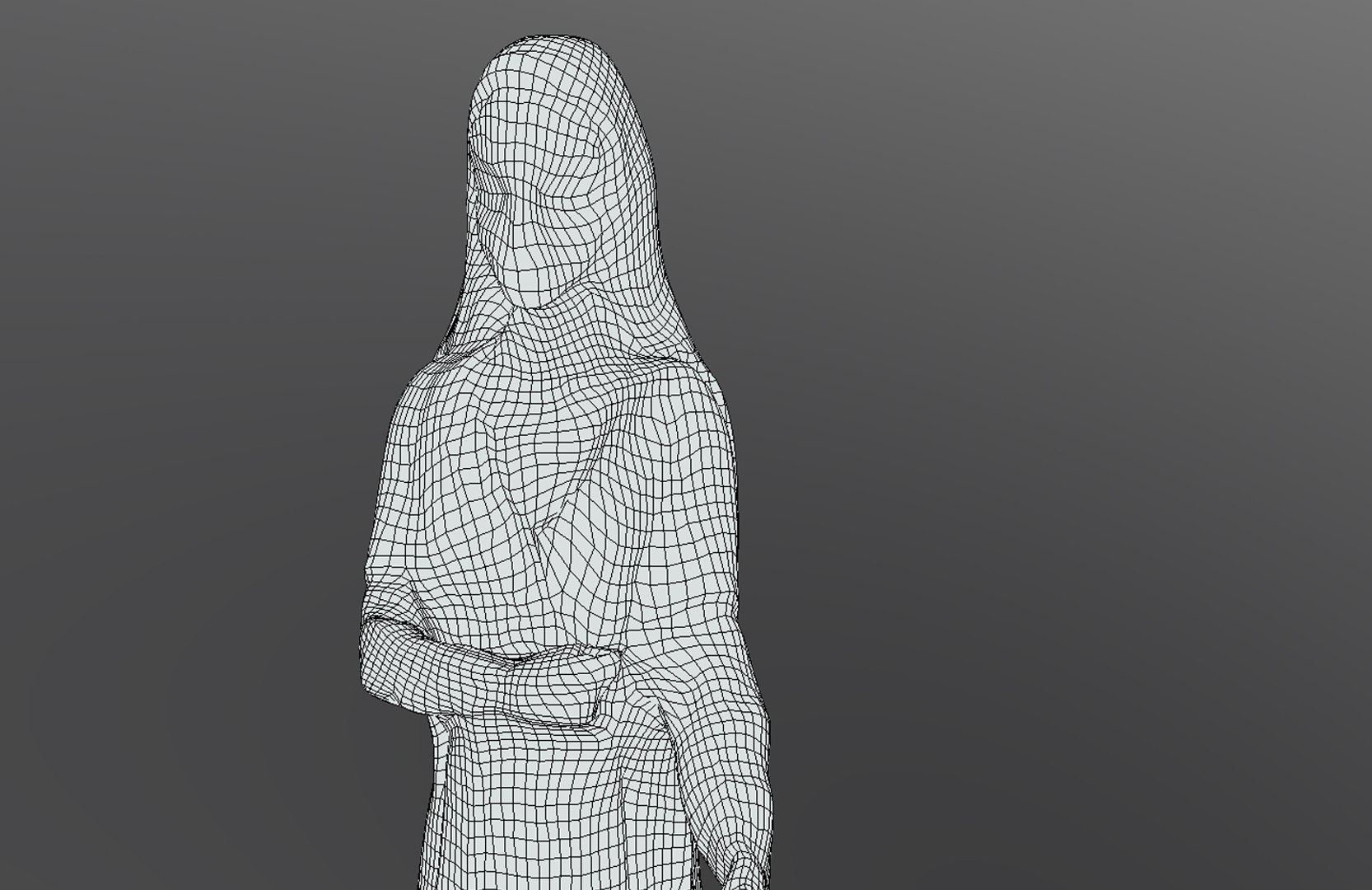 3D cemetery statue model TurboSquid 1549093