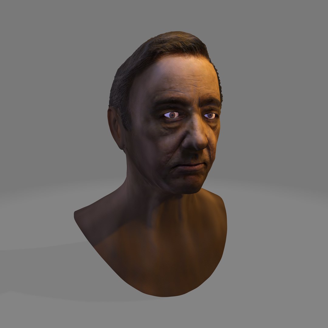 Kevin Spacey 3D Model - TurboSquid 1527793