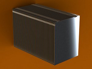 3D CPU Processor Heatsink