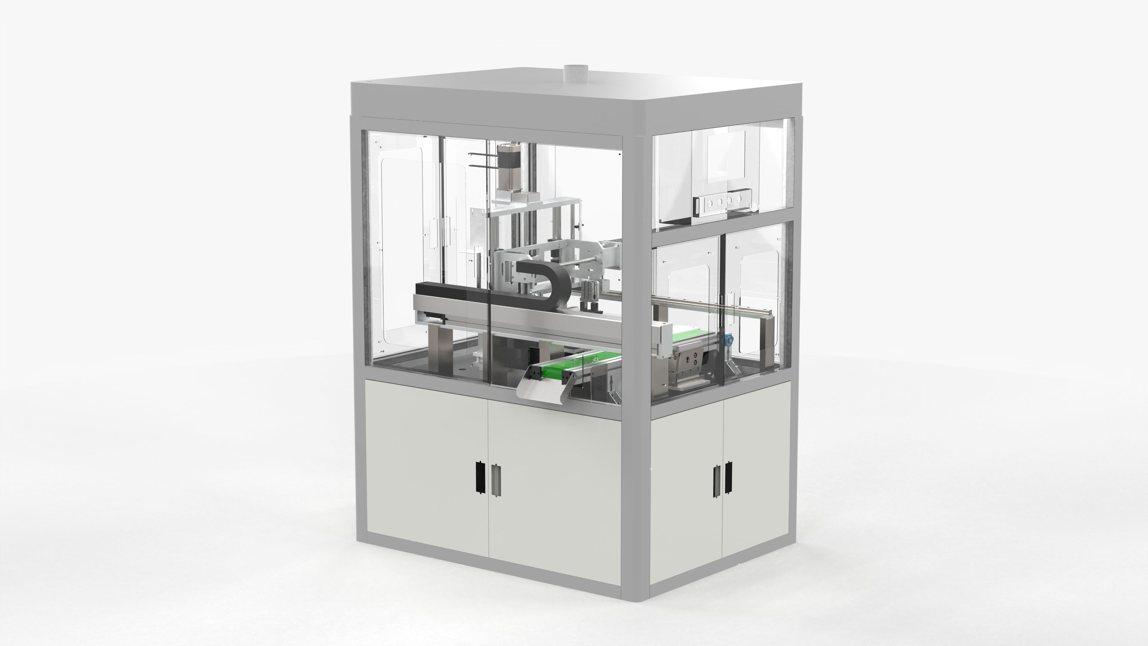 modelo 3d Automatic Transformer Soldering Machine - TurboSquid 1980021