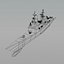 Sammlung USS DDG Destroyer & Battleship