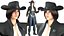 Realistic Rigged CowBoy Girl Character 3D Model