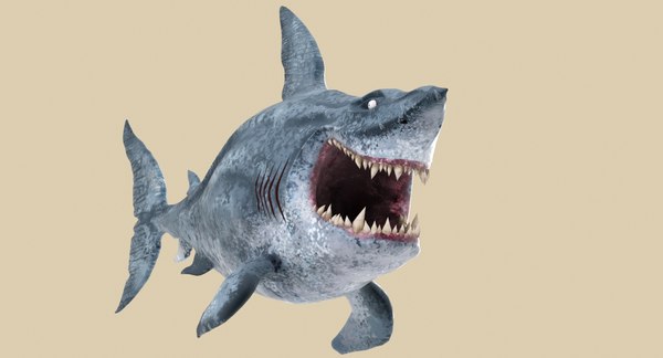 3D model shark cartoon - TurboSquid 1323005